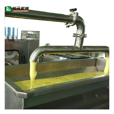 China Full Automatic Easy Operation HYZBDG-800 200-300kg/h High Efficiency Industrial Production Line Custard Sponge Cup Cake Custard Cake Making Machine Price for sale