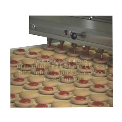 China Orion Type Complete Choco Cake Tart Cake Automatic Machine Cake Production Line for sale