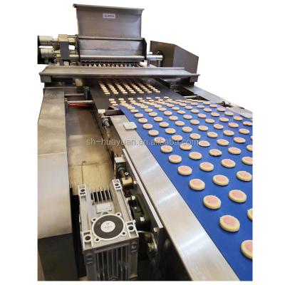 Κίνα HYRXL-100 Small Scale Two Color Panda Biscuit /Chess Biscuit Maker Machine Prices High Precise Automatic Production Line /Extruder Production Line προς πώληση