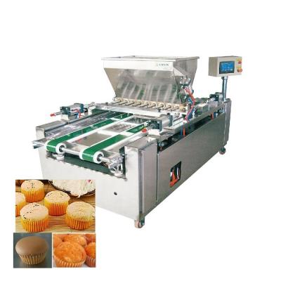 China food & Beverage Plant HYDDJ-600 3-4T High Capacity Roll Cake Depositor Cake Forming Machine for sale