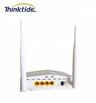 China EPON 1GE+3FE+Wifi gepon onu optical network unit FTTH single gigabit port modem for sale