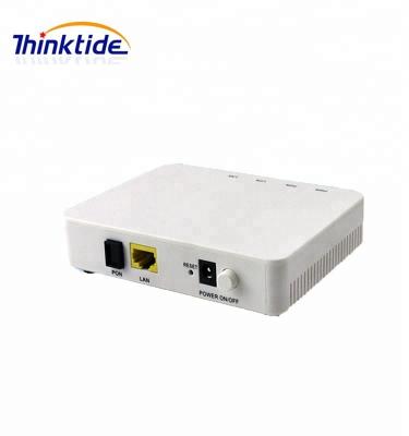 China GEPON ONU 1GE Fiber Optical Network Unit GEPON ONU Single Port 10/100/1000M Fiber Router Compatible HUAWE ZTE Dasan BDCOM OLT for sale