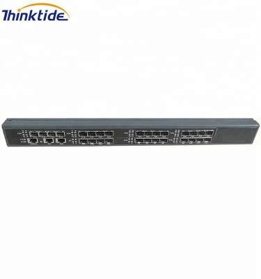 China EPON 24 Ports OLT 10G gepon Optical Line Terminal Layer 2 Switching 4K VLAN, QinQ Spanning Tree for sale