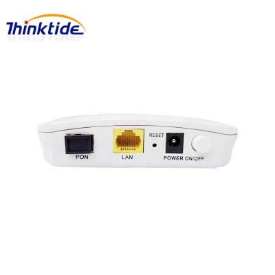 China GPON 1GE ONT 1 port ONU compatible with Huawei/ZTE Dasan OLT Optical Line Terminal GEPON ONU for sale