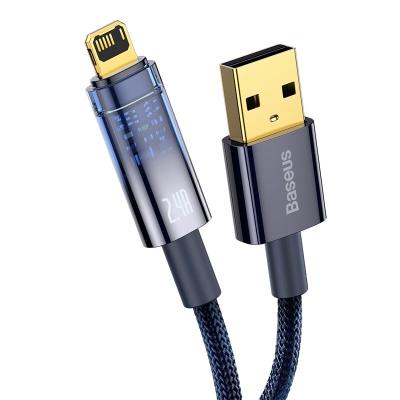 China filler & Original Data Sync Cable USB Cable for 13 12 11 pro mini XS plus fast charging 2.4A cord for charger cable for sale