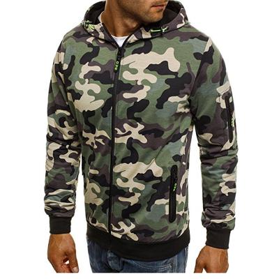 China Zipper-up Plus Size Mens Hoodies Boys Jogging Mens Tracksuit Sweatshirts Camouflage Military Fleece Plus Size Mens Hoodies for sale