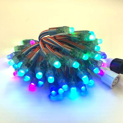 China Advertising Waterproof IP68 Full Color LED Mesh PIXEL LED Pixel Light DC5V 12V WS2811 12mm Channel Letter LED Modules For Christmas Decoration for sale