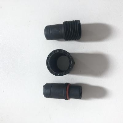 China PVC waterproof endcap protection connector male female connector for sale