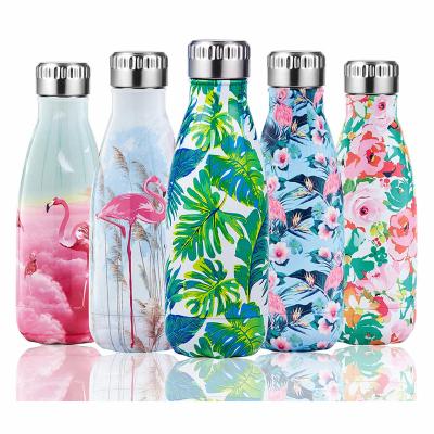 China Sustainable Eco-friendly Stainless Steel Water Bottle 350ml/500ml/750ml Insulated Leakproof Vacuum Cola Shaped Bottle BPA Free for sale