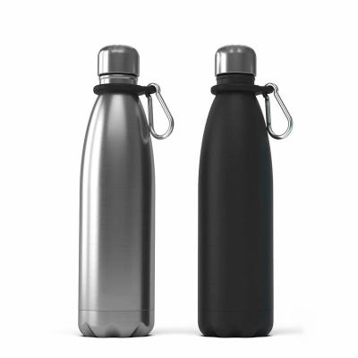 China Custom Logo Sustainable Outdoor Eco-Friendly Vacuum Double Wall Insulated Stainless Steel Thermos Reusable Bike Drink Sport Bottle for sale