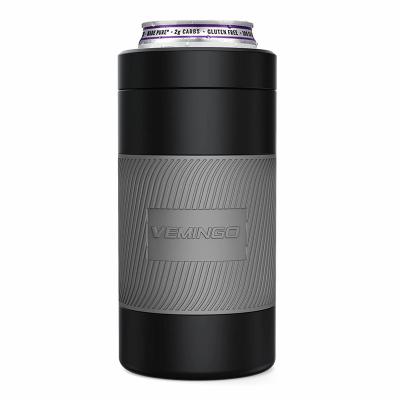 China Durable 3 in 1 Outer Part Keep Drinks Cold Stainless Steel Beer Can Cooler Holder Bottle for sale