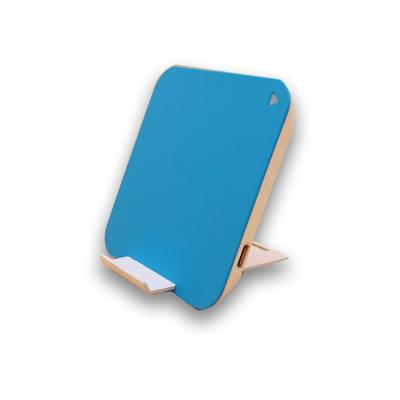 China Convenient Hot Selling Blue Cell Phone 10W Qi Smart Wireless Charger for sale