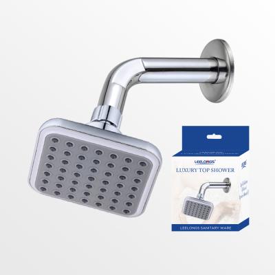 China Without Switch Shipping And Handling - 3990 4 Inch Bathroom ABS Chromed Square Rainfall Cheap Shower Heads for sale