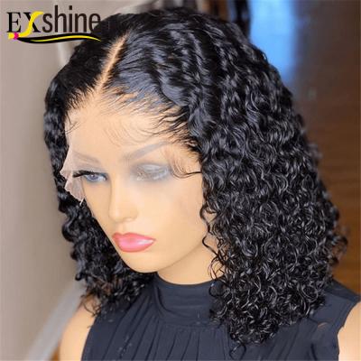 China Raw Peruvian Short Bob Wigs, Glueless Bob Wigs With Bangs, Short Black Wave Lace Front Cheap Silky Straight Hair Bob Wigs Prices for sale