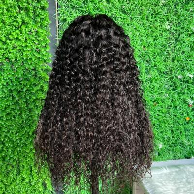 China Free Shipping Water Wave Best HD Full Lace Wigs, Raw Brazilian HD Natural Hair Wig, Wig Hd Lace Front Wigs Human Hair Pre Plucked for sale