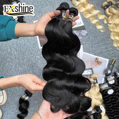 China Free Samples Body Wave Virgin Brazilian Hair Weave , Unprocessed Virgin Brazilian Straight Hair Weaves Bundles for sale