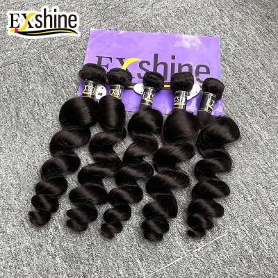 China India Vendor Raw Loose Wave Indian Hair Bundles , Raw Indian Cuticle Lined Hair Vendors Indian and Indian Single Vendor Hair for sale