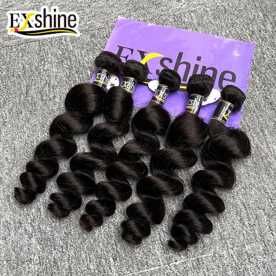 China Wholesale Loose Wave Raw Indian Remy Hair,Natural Double Weft Hair Extensions Hair,Cuticle Aligned Indian Remy Hair Extensions for sale