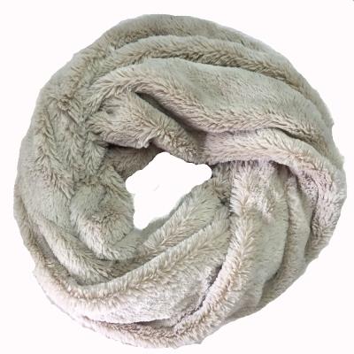 China Winter Fashion Soft Artificial Wool Neck Scarf Snood Scarf For Women for sale