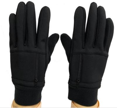 China Touch Screen Glove Sales Men With Pocket Outdoor Sports Running Touch Screen Sport Glove for sale