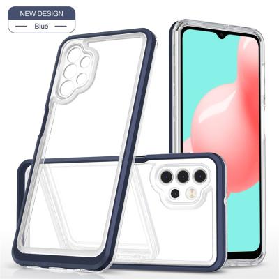 China Latest design shockproof tpu PC acrylic cell phone case cover for iphone 13 support radio filling for sale