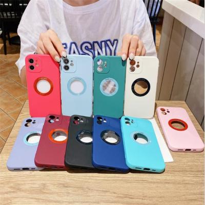 China Anti-fall Funda Magnetic TPU+PC Para For iPhone 12/13 scam pro 6.1 soft cover Delgado lindo hard back slim fit TPU carga for sale