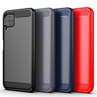 China wholesale Shockproof Anti-drop Anti-fall tpu carbon fiber phone case for Huawei P40 Lite for sale