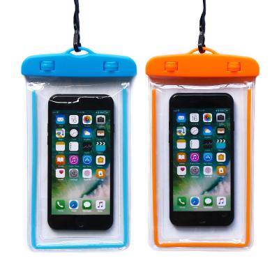 China Waterproof Eco Friendly Camping Floating Large Size Waterproof Phone Pouch for iphone 12 pro max for sale