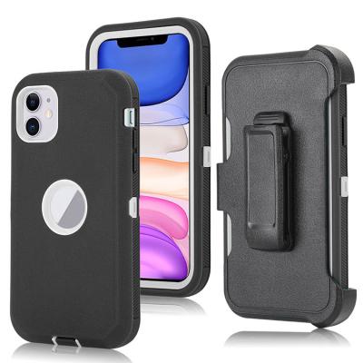 China 2021 New Arrivals Belt Clip Anti-drop Shockproof 2 In 1 Protector Phone Case For iphone 13 Pro Max Phone Case for sale