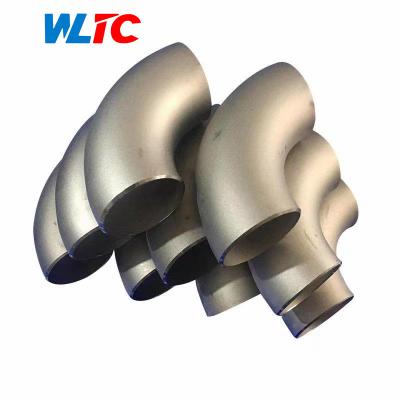 China Construction/Automotive/Industry Factory Sales 45 Degree 90 Degree Nickel Pipe Fitting Alloy Inconel 690 Elbow for sale