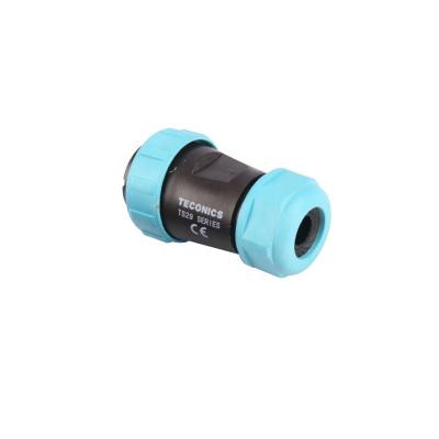 China Ip65 3 Pin Sealed Power Waterproof Connector Plug SP29 Plug In 3 Way Wire Waterproof Connector EW-M19-MP for sale