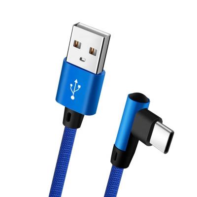 China Blue Type C 2.1A Data Cable USB Cable Micro-USB Fast Charging Fast Charging Data MP3/MP4 Player Cables for sale