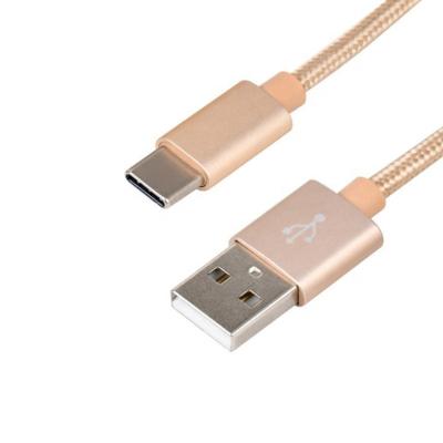 China Multifunctional Type C Usb Data Cable Micro Data Player MP3/MP4 Gold Charging Usb Fast Charging Data Cable for sale