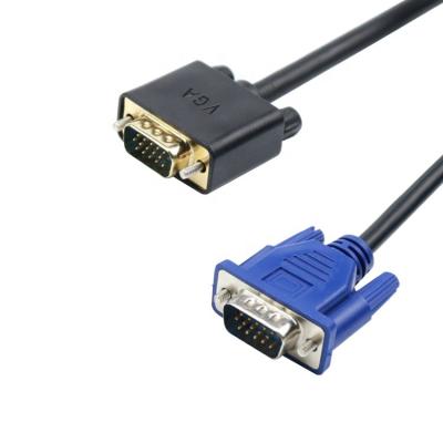 China COMPUTER Ferrite Cores Connectors Support 1080P VGA Data Transfer Cable Assembly Gold Plated VGA Cable for sale