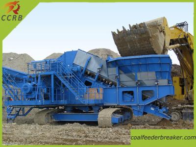 China Crawler Type Mobile Crushing and Screening Plant for sale