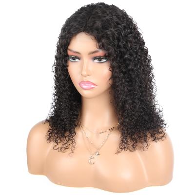 China OfferWomen Hair T Part 14inches Special High Quality Natural Brazilian Curly Hair Wigs Deep Wave Wig For Black Women for sale