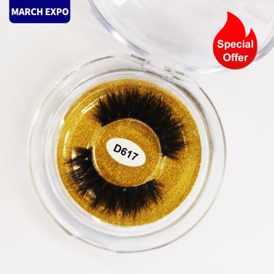 China Fox Free 100% Natural Mink Glue Mink False Eyelashes Mink False Eyelashes Mink Label Eyelash Extension Natural Curl for sale