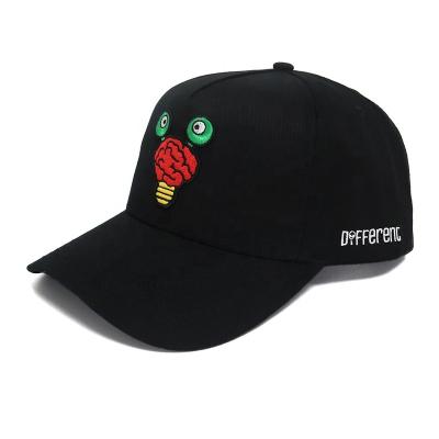 China Custom Made Adult COMMON Fashion All Logo Baseball Cap Sports Hat Cute Black With Embroidery Logo For Women And Men for sale