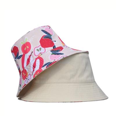 China Fashion hot new design unisex patchwork character custom sale cotton bucket fishing hat foldbable hat for sale