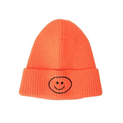 China Factory Joint Logo Unisex Winter Warm Hat OEM Custom Caps Multi Color With Embroidery Logo Cotton Knitted Slouchy Beanies for sale