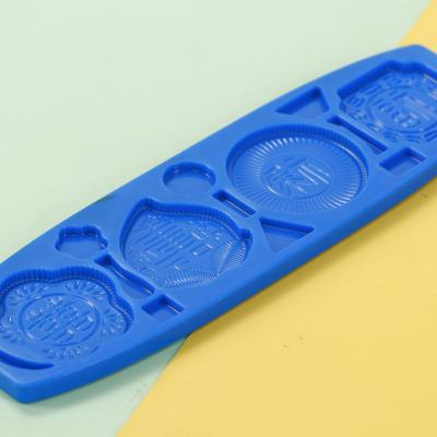 China Sustainable Plastic Colored Biscuit Molds Shaped Molds Customized Harden Mold for sale