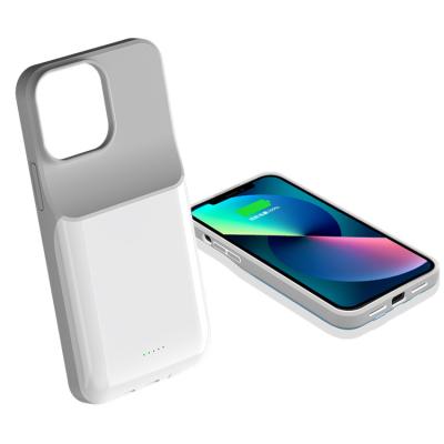 China 2022 10000mAh 15W Battery Case Battery Pack Charger Case Portable Wireless Power Charging Bank For iPhone 13 Pro Max for sale