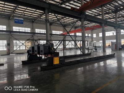 China Tira vertical principal de alta velocidade da máquina de corte do plasma do CNC multi para industrial à venda