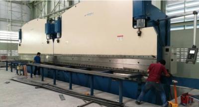 China 2-WE67K-400/7000 CNC Tandem Hydraulic Press Brake For Making Light Pole,High Mast for sale