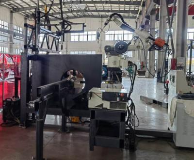 China 120mm 260mm Light Pole Welding Machine / Light Pole Making Machine for sale