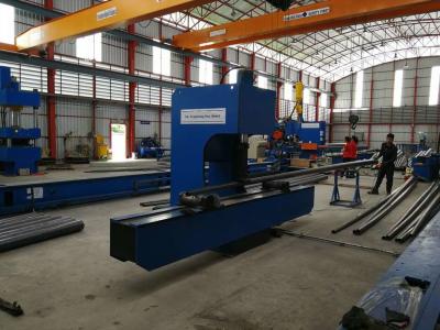 China Straightening machine / light pole machine to straight bent light pole 400mm for sale