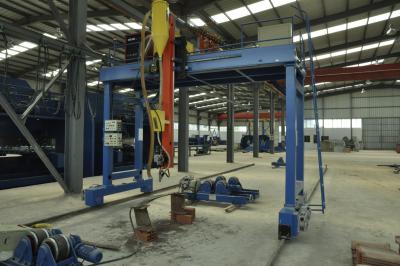 China High efficiency Light Pole Machine , High Mast Gantry welding machine for large pipe / tube for sale