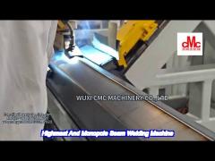 hm600/12000 highmast and monopole seam welding machine