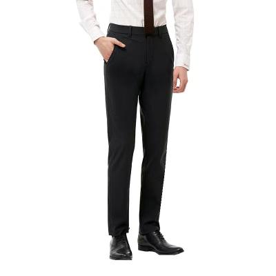 China Custom made ; plus size mens suit pants mens ultralight wrinkle free stretch casual pants for sale