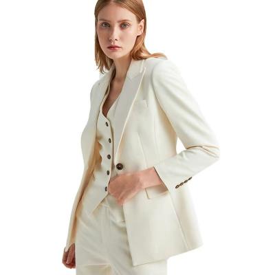 China Custom made ; Nine Point Plus Size Pants Slim Casual Slim Mail Suit Blazer Women Two Piece Suit for sale